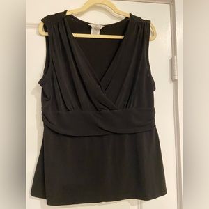 Women’s George Sleeveless Shirt Size Large